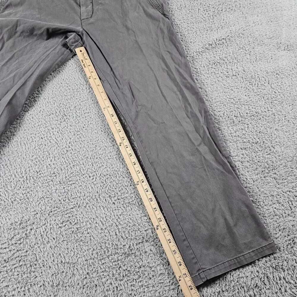 Perk Pants Mens 36x28 Gray 2.0 Chino Slim Straight Stretch Feel Good Golf Twill